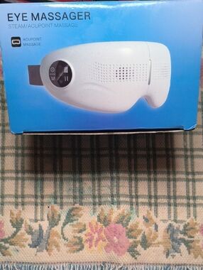 White Eye Massager Steam & Acupoint Massage